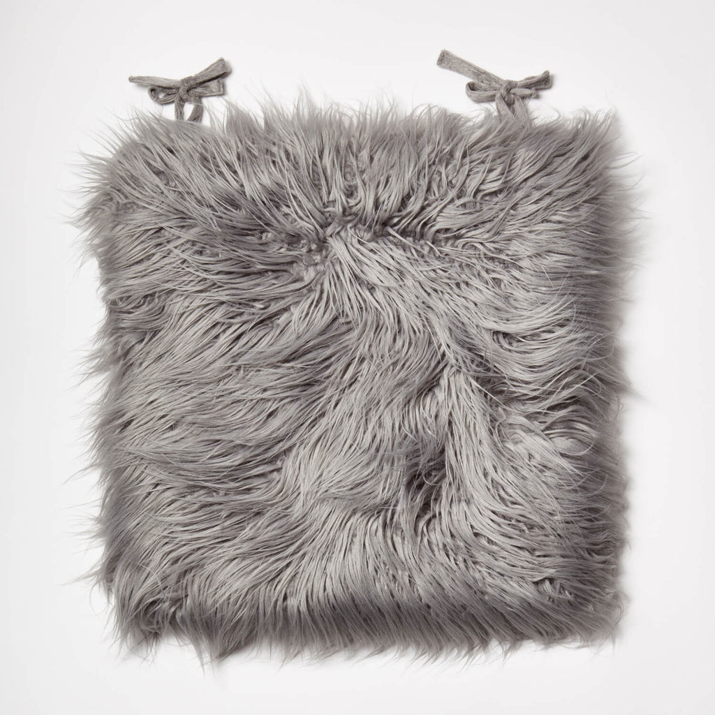 Dormify Faux Fur Seat Cushion, Dorm Essentials - Dormify