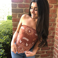 Lehigh Bandana Top