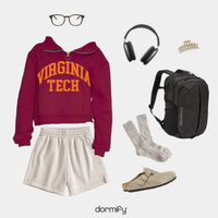 Virginia Tech Quarter Zip Sweatshirt