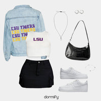 LSU Repeat Denim Jacket