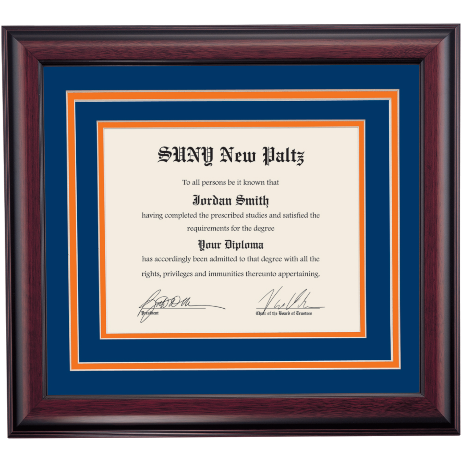 SUNY New Paltz Heritage Diploma Frame | Dorm Essentials - Dormify