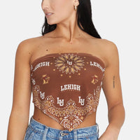 Lehigh Bandana Top