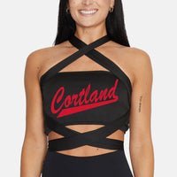 SUNY Cortland Black Multiway Bandeau