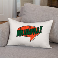 Miami, College! Pillow