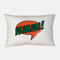 Miami, College! Pillow