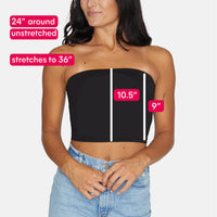 Quinnipiac Two Tone Tube Top