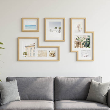 Wooden Frame Set | Dorm Essentials - Light Natural - Dormify