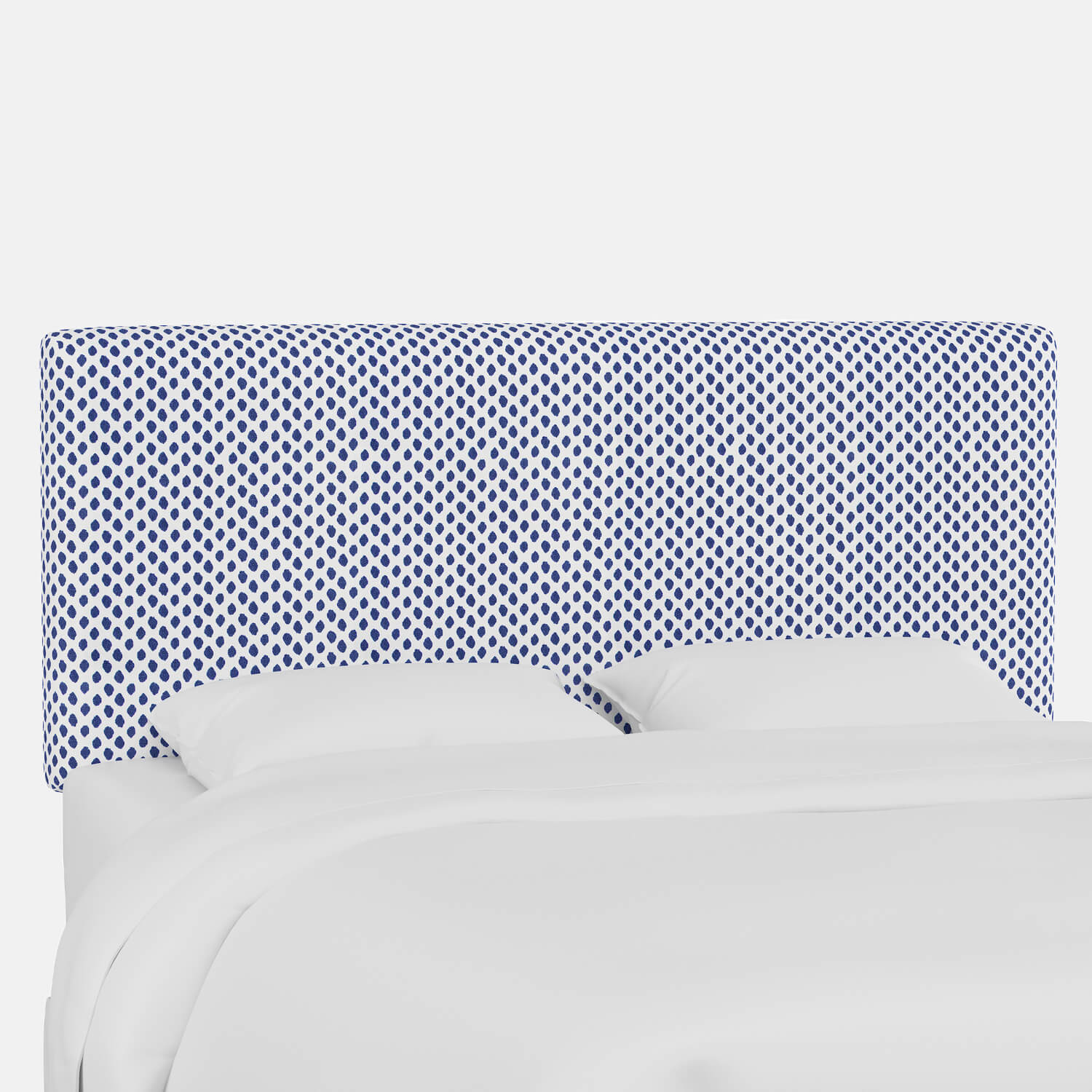 Dormify Quinn Twin Channeled Cushioned Headboard - Grey