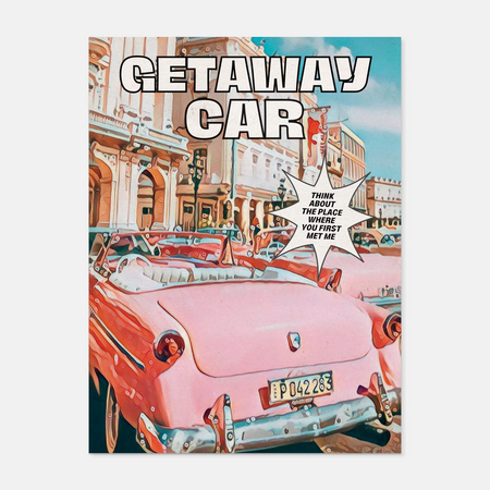 Getaway Car DIGITAL Print 