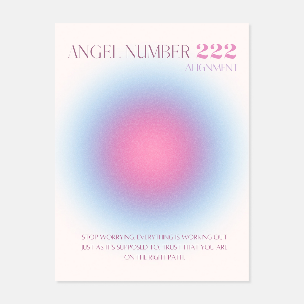 Alignment Angel Number 222 by Melissa Wanbon | Dorm Essentials – Dormify