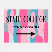 Blue/Pink;state college