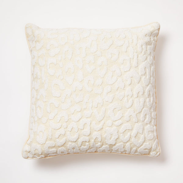 Cozy Throw Pillow Cover Leopard Skin Wild Animal Print Decorative