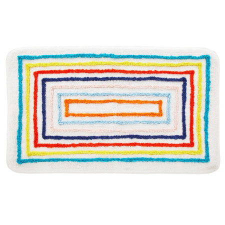 Extra Large Marrakesh Reversible Bath Mat - Silver - Dormify in 2023