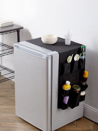 Cookin CaddyÂ® - Over the Fridge Storage Organizer Dorm Room Storage