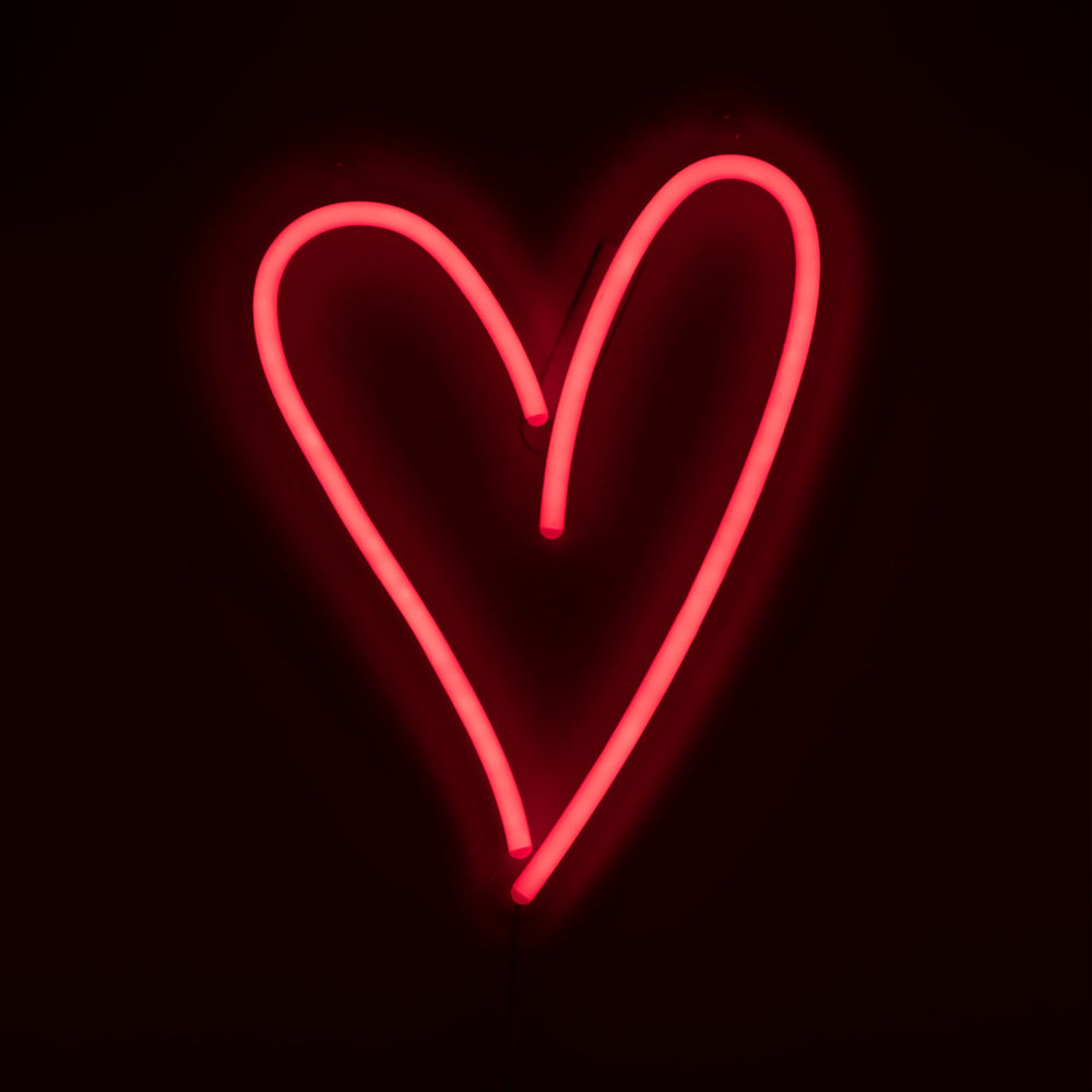 Dormify Heart LED Wall Light | Dorm Essentials - Dormify