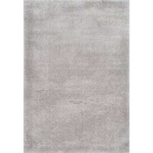 Dormify Solid White Simple Shag Area Rug | Dorm Essentials - Dormify