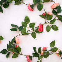 Faux Rose Garland